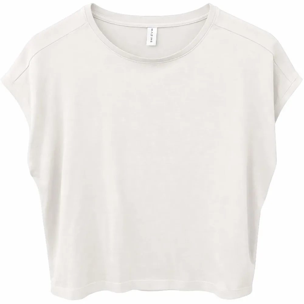 Mazine Damen Ecovero Viscose Cropped T-Shirt