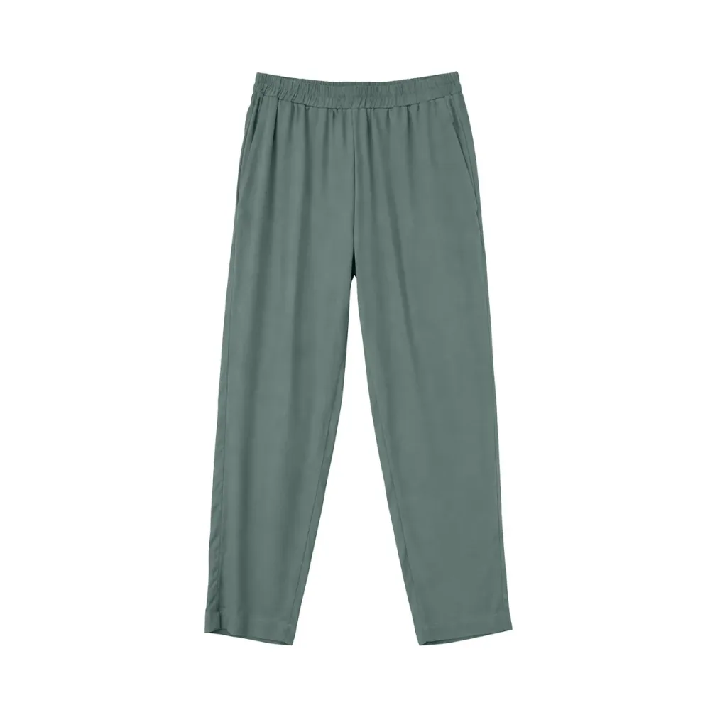 Mazine Damen Straight Leg Viscose Hose