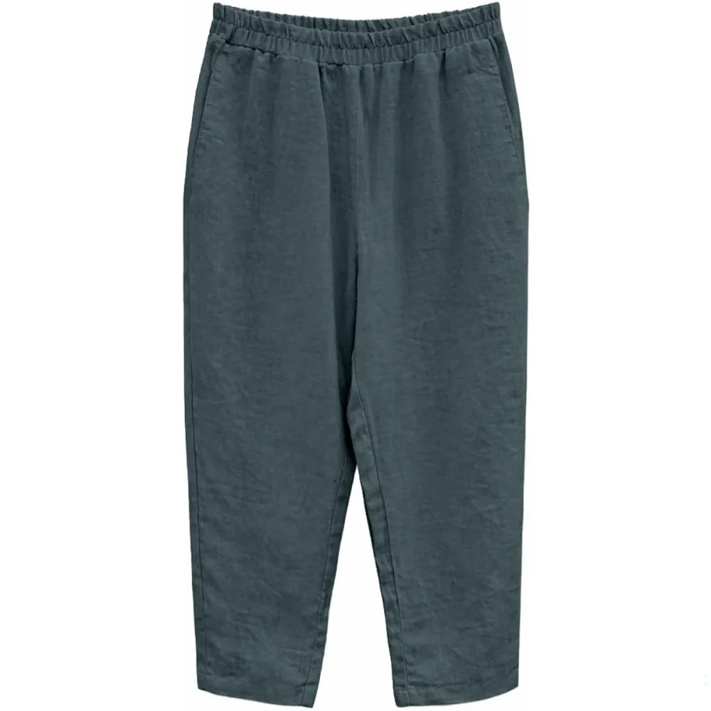 Mazine Damen Straight Leg Linen Hose