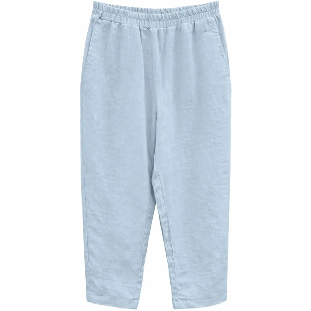 Mazine Damen Straight Leg Linen Hose