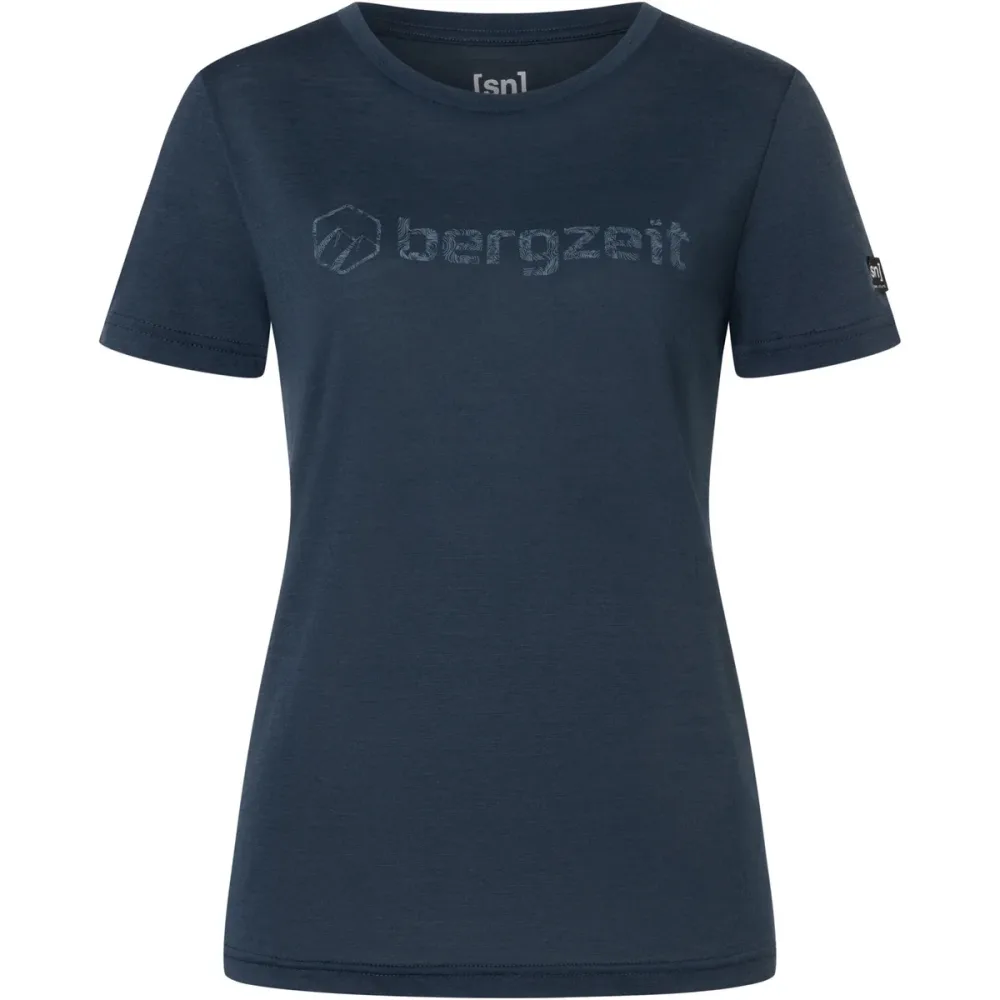 Super.Natural Damen Bergzeit Lines T-Shirt