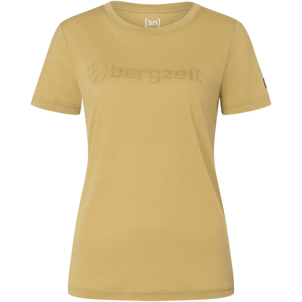 Super.Natural Damen Bergzeit Lines T-Shirt