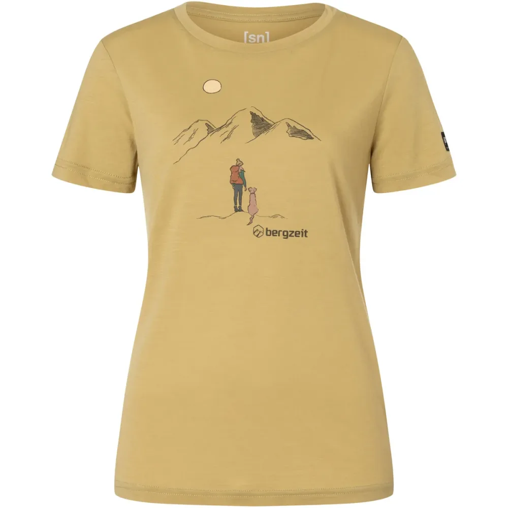 Super.Natural Damen Bergzeit Share The View T-Shirt