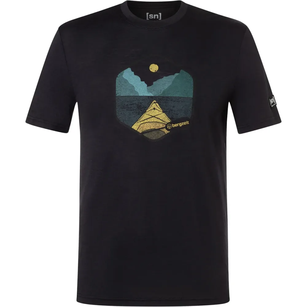Super.Natural Herren Bergzeit Fiordo T-Shirt