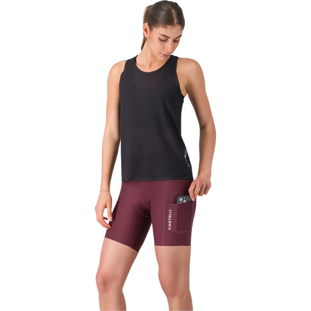 Castelli Damen Comfort Travel Radhose kurz
