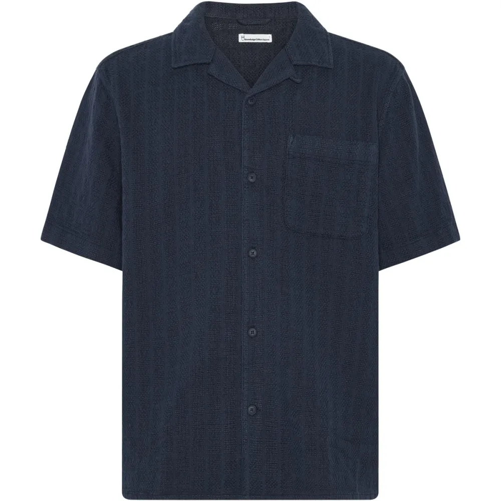KnowledgeCotton Apparel Herren Structure Hemd