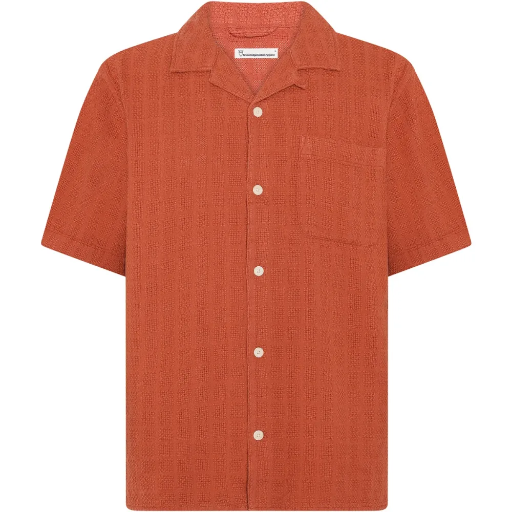 KnowledgeCotton Apparel Herren Structure Hemd