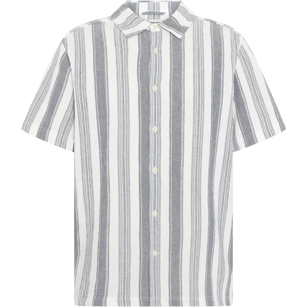 KnowledgeCotton Apparel Herren Stripe Hemd