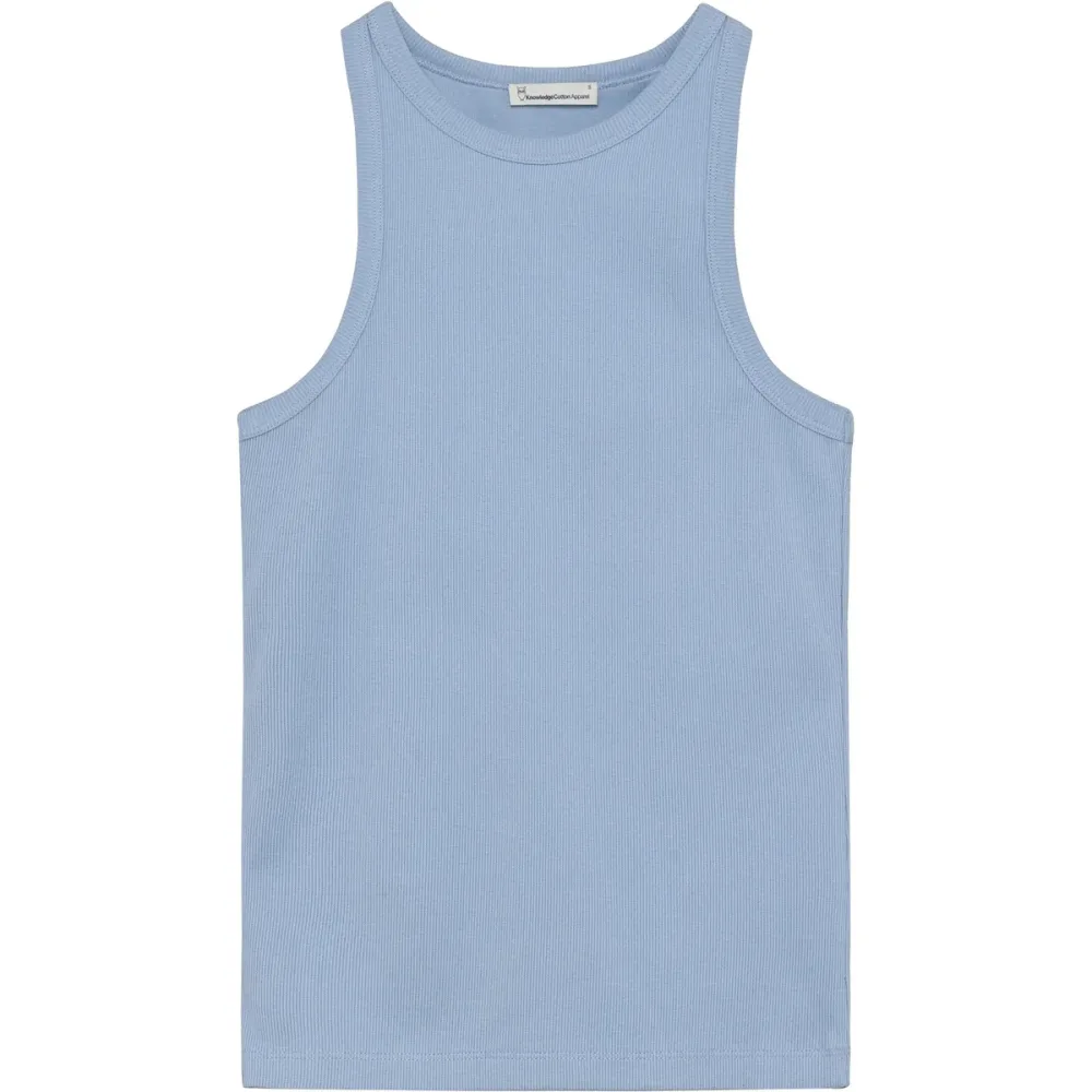 KnowledgeCotton Apparel Damen Racer Rib Top