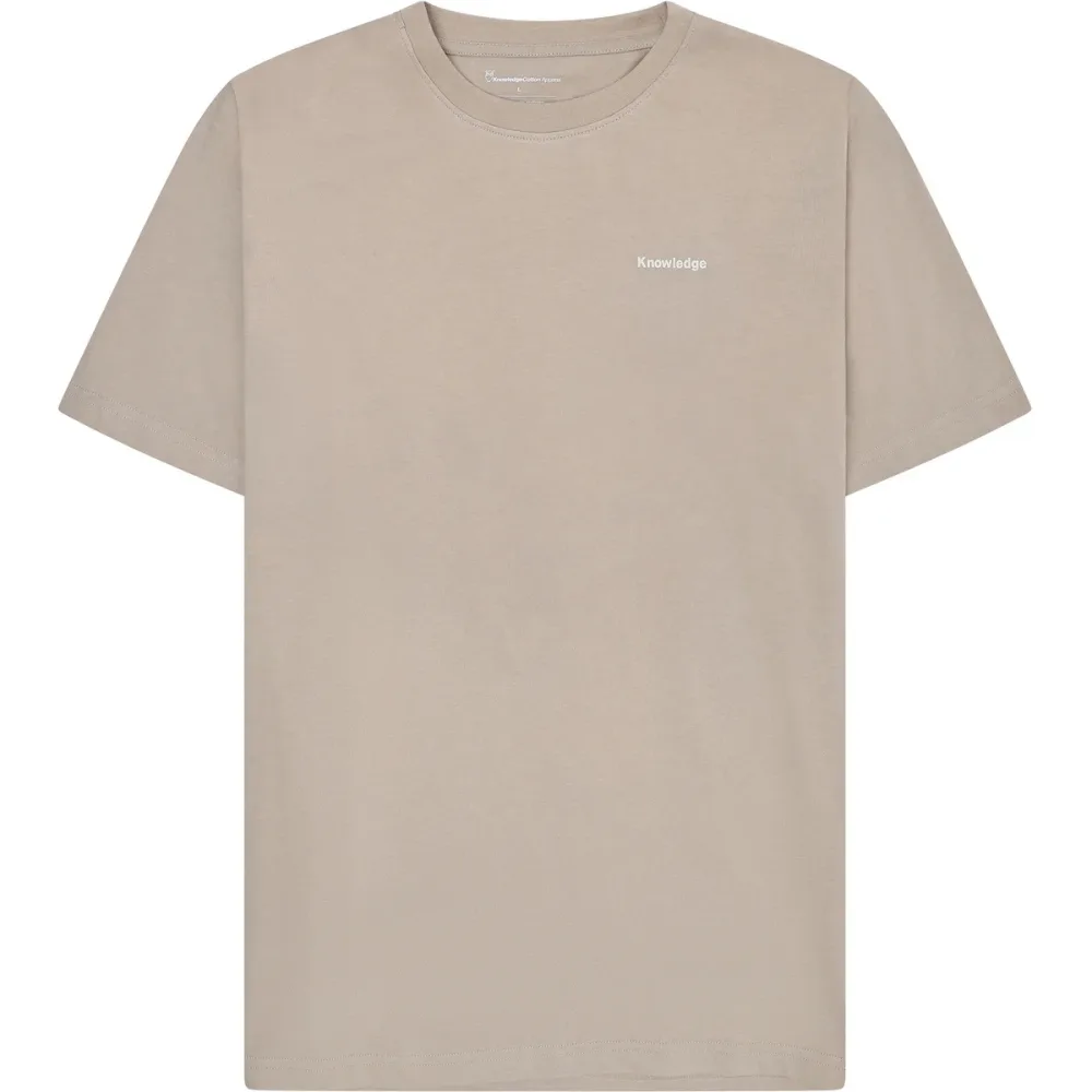 KnowledgeCotton Apparel Herren Back Print T-Shirt