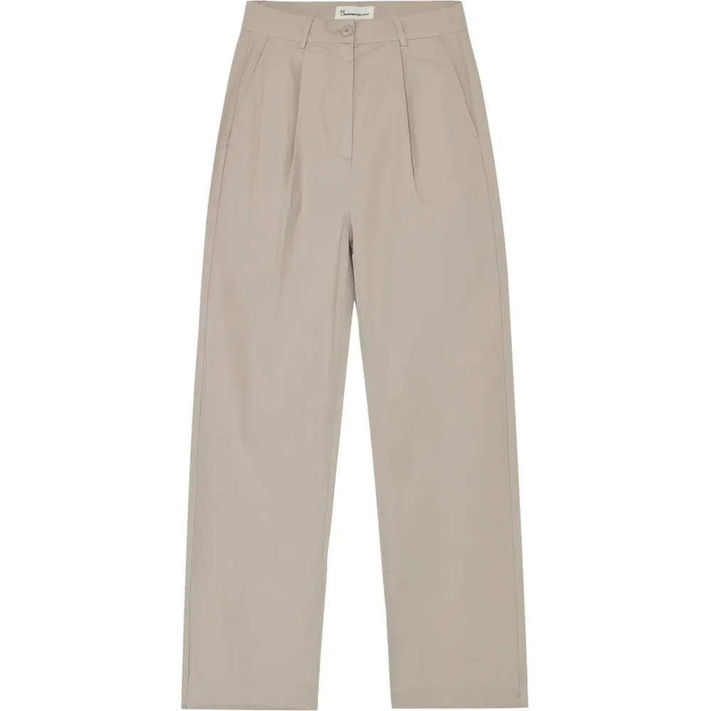 KnowledgeCotton Apparel Damen Poplin Hose