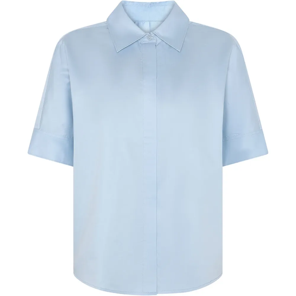 KnowledgeCotton Apparel Damen Satin Bluse
