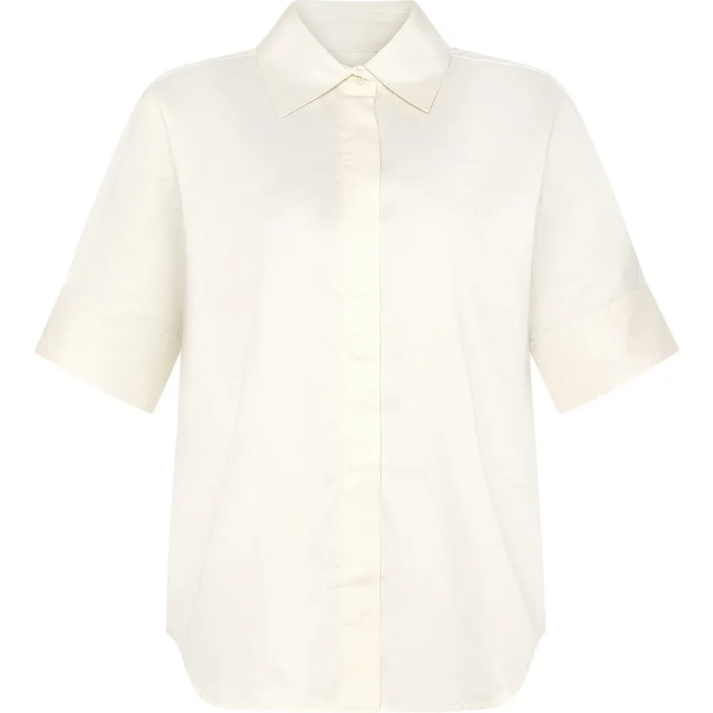 KnowledgeCotton Apparel Damen Satin Bluse