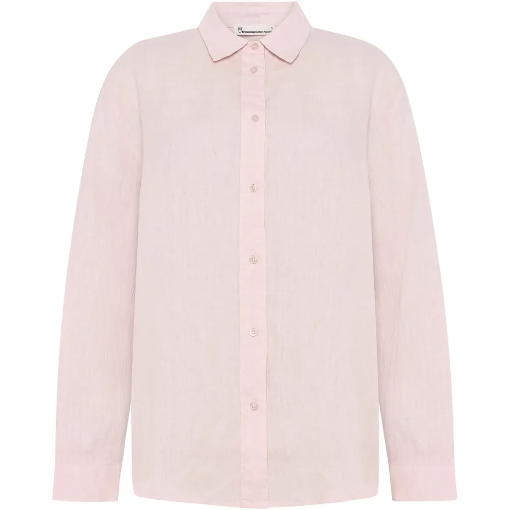 KnowledgeCotton Apparel Damen Loose Linen Bluse