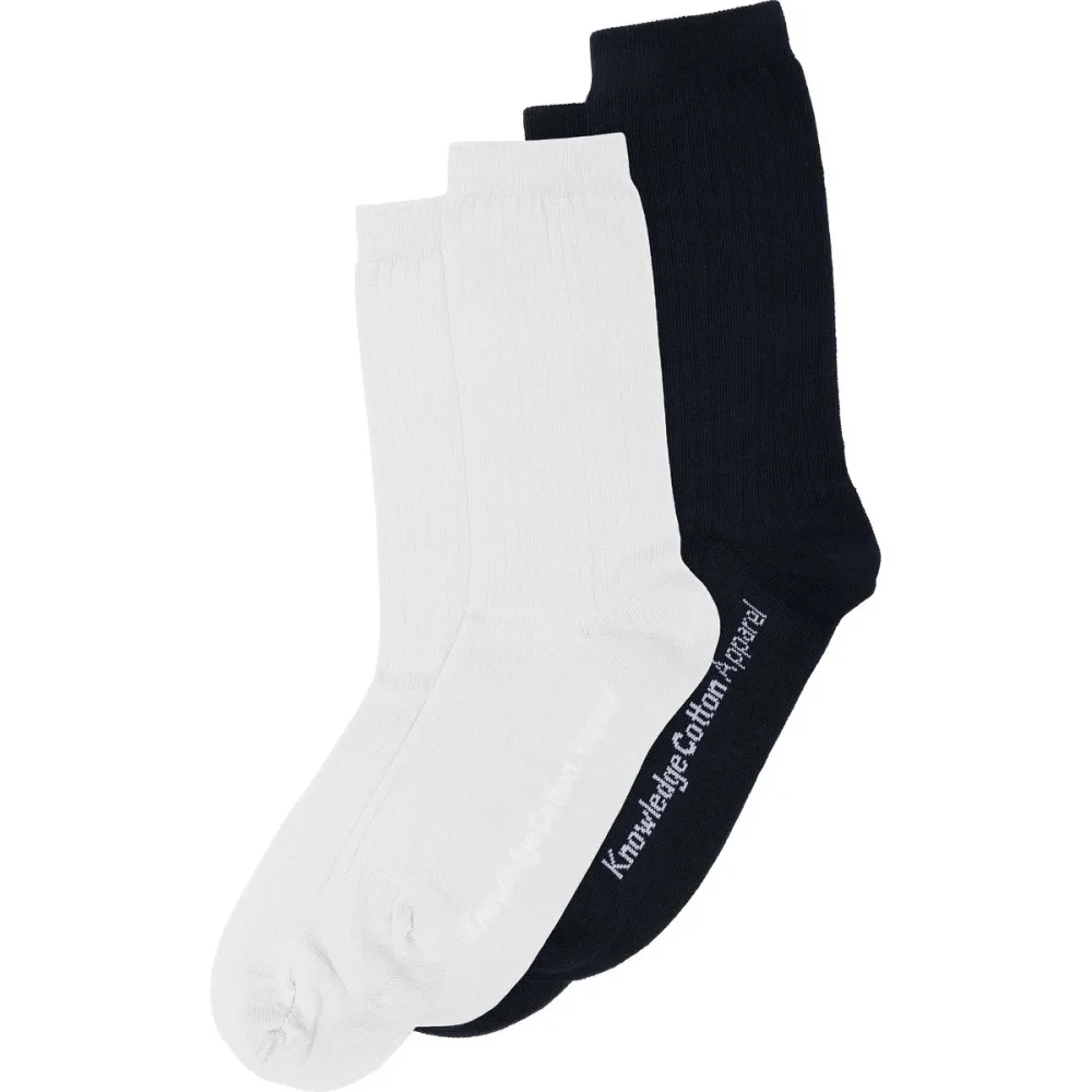 KnowledgeCotton Apparel Classic 2er Pack Socken