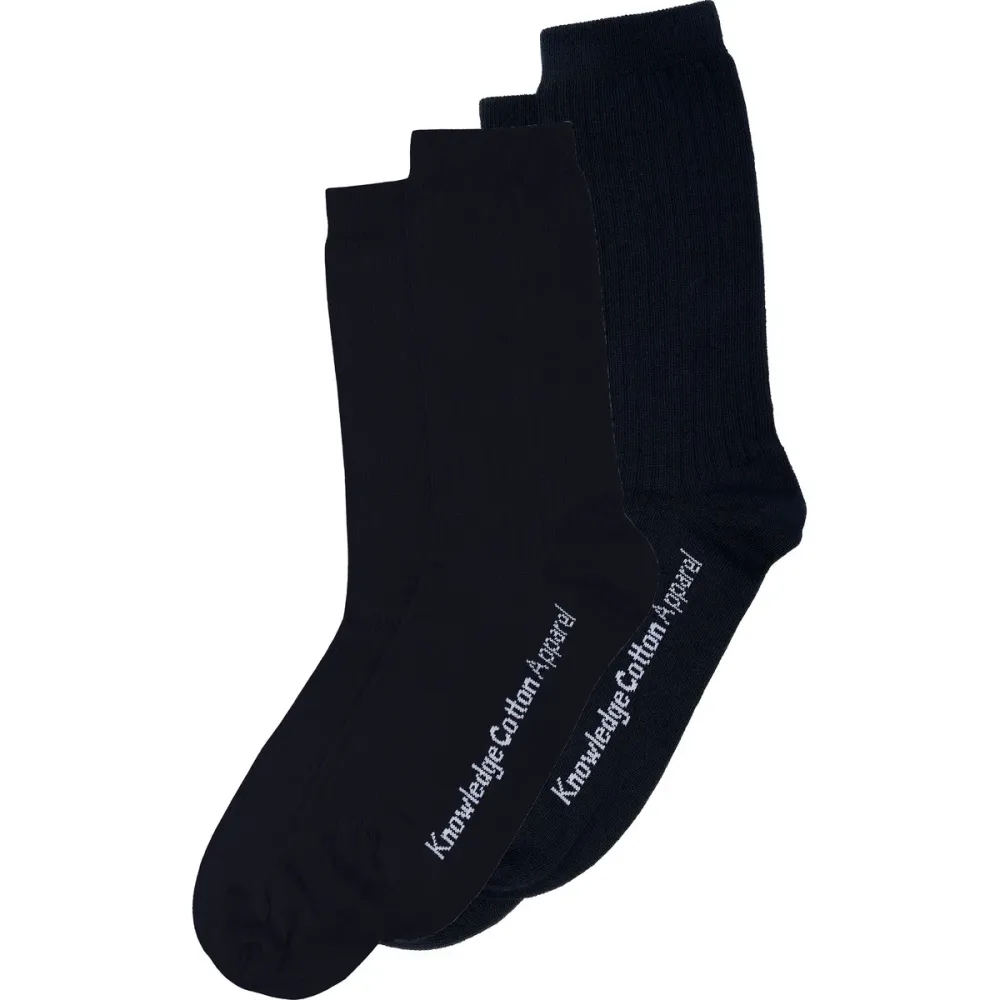 KnowledgeCotton Apparel Classic 2er Pack Socken