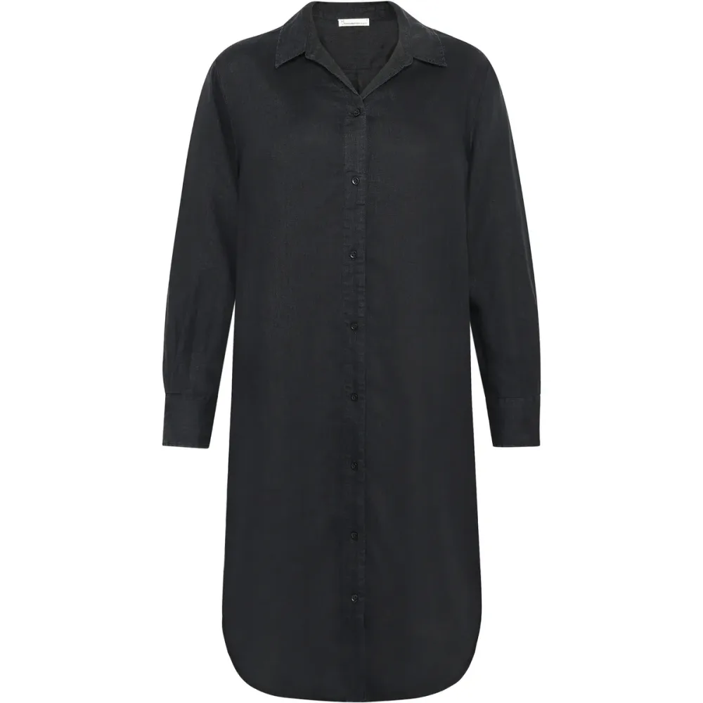 KnowledgeCotton Apparel Damen Linen Kleid
