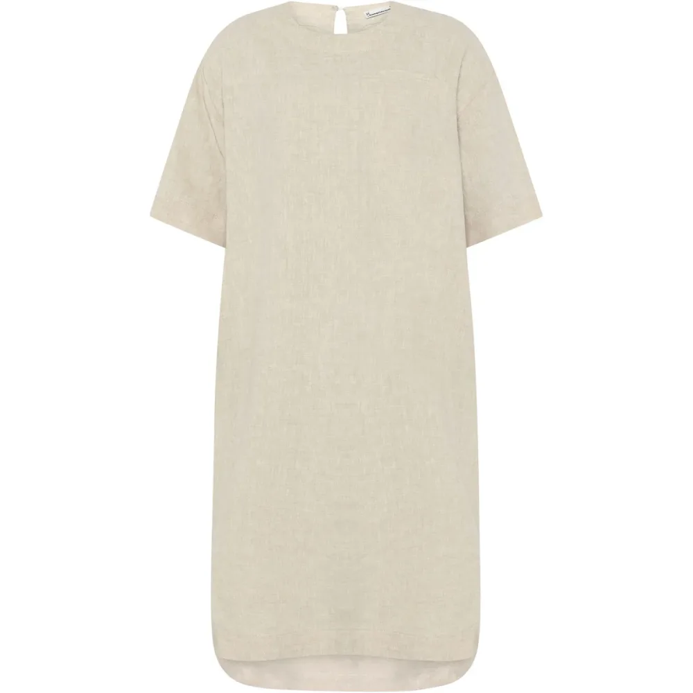 KnowledgeCotton Apparel Damen Linen Kleid