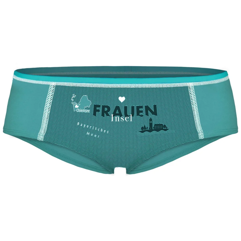 Ein schöner Fleck Erde Damen Fraueninsel Unterhose