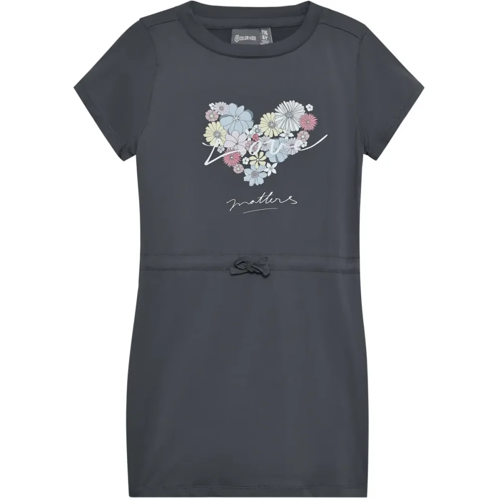 Color Kids Kinder Print Kleid