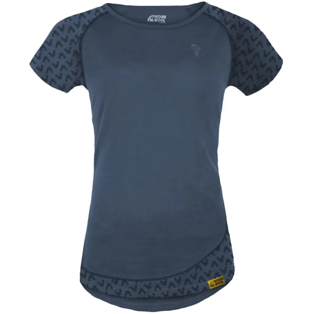 Grüezi Bag Damen Deanna Boulder WoodWool T-Shirt