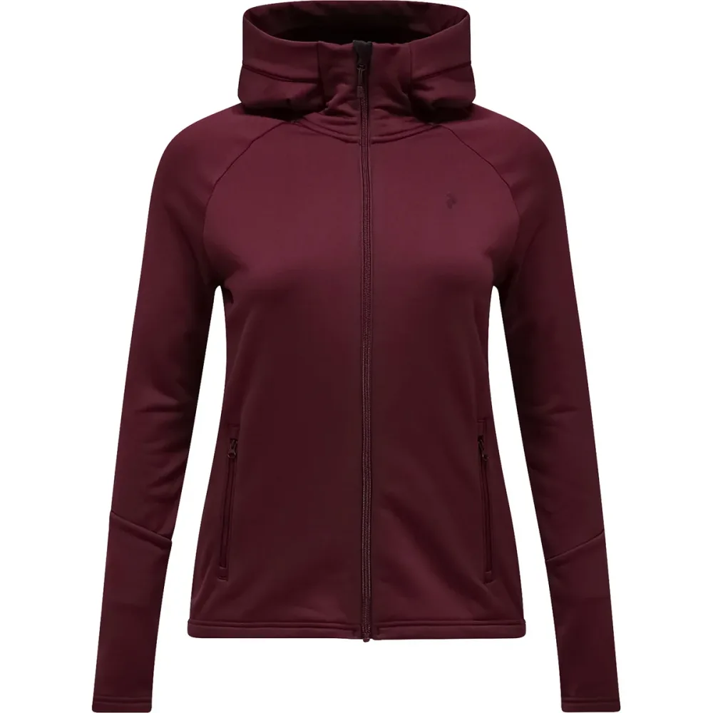Peak Performance Damen Rider Essentials Hoodie Jacke