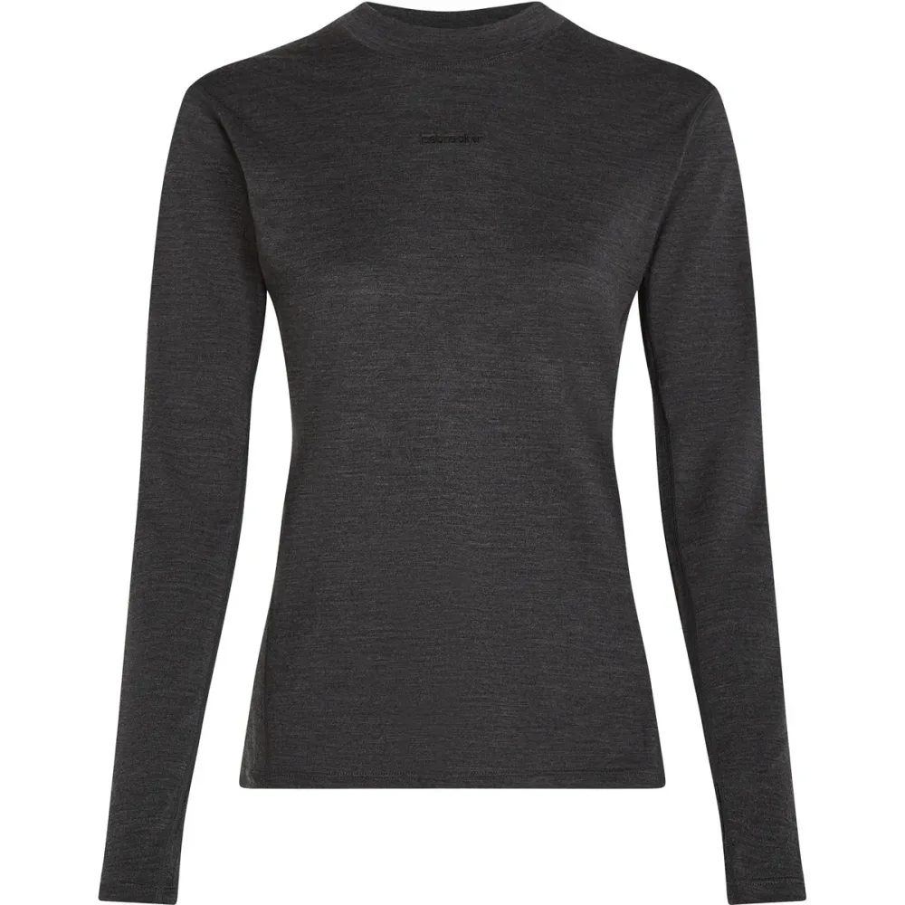 Icebreaker Damen 200 MerinoFine Ace Mock Neck Longsleeve