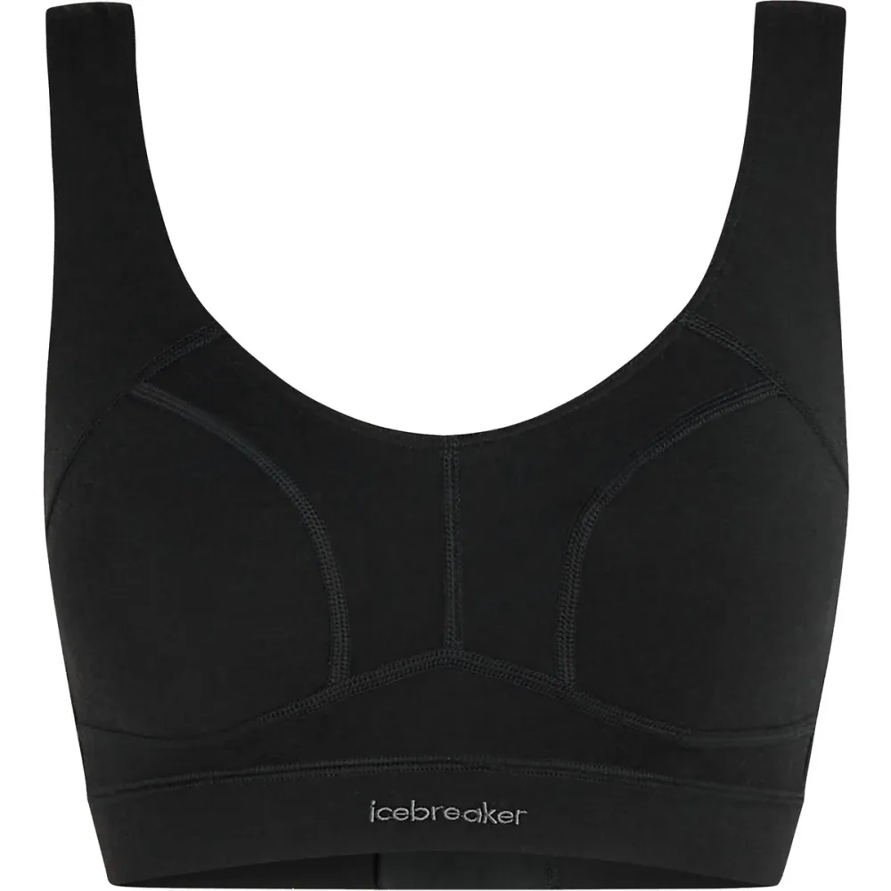 Icebreaker Damen Merino Queens Clasp Sport BH