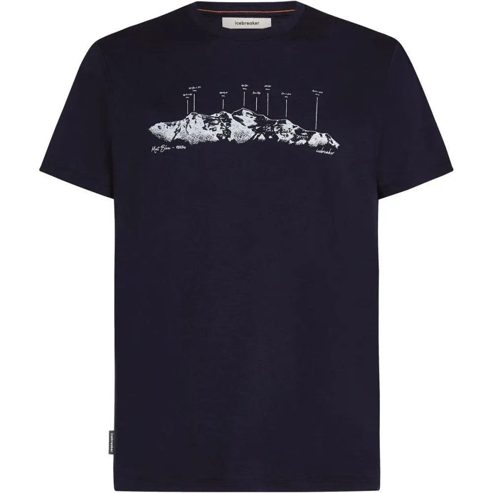 Icebreaker Herren Merino 150 Tech Lite The Peaks T-Shirt