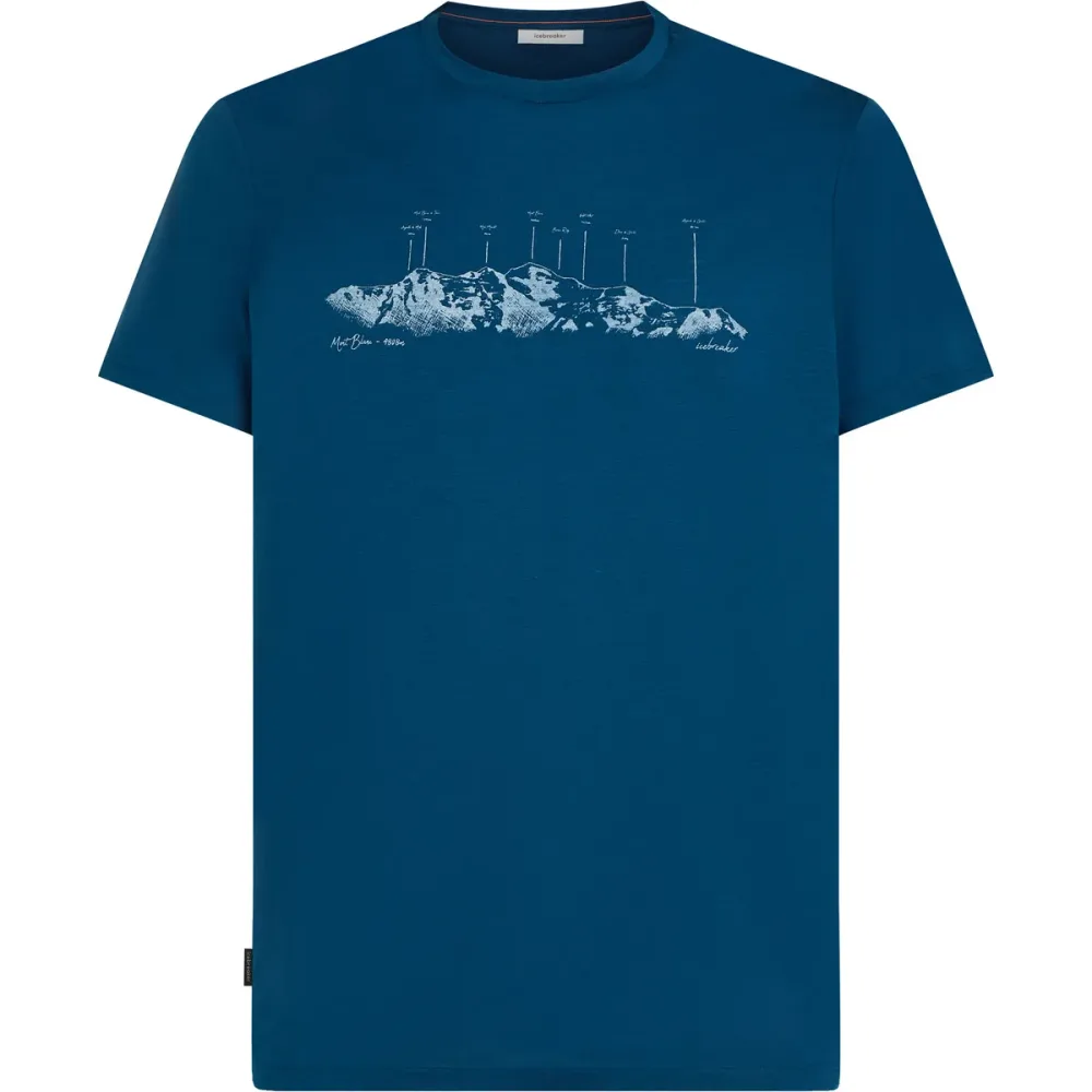 Icebreaker Herren Merino 150 Tech Lite The Peaks T-Shirt