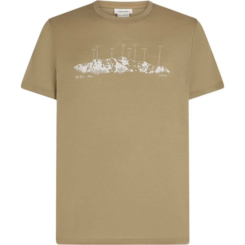Icebreaker Herren Merino 150 Tech Lite The Peaks T-Shirt