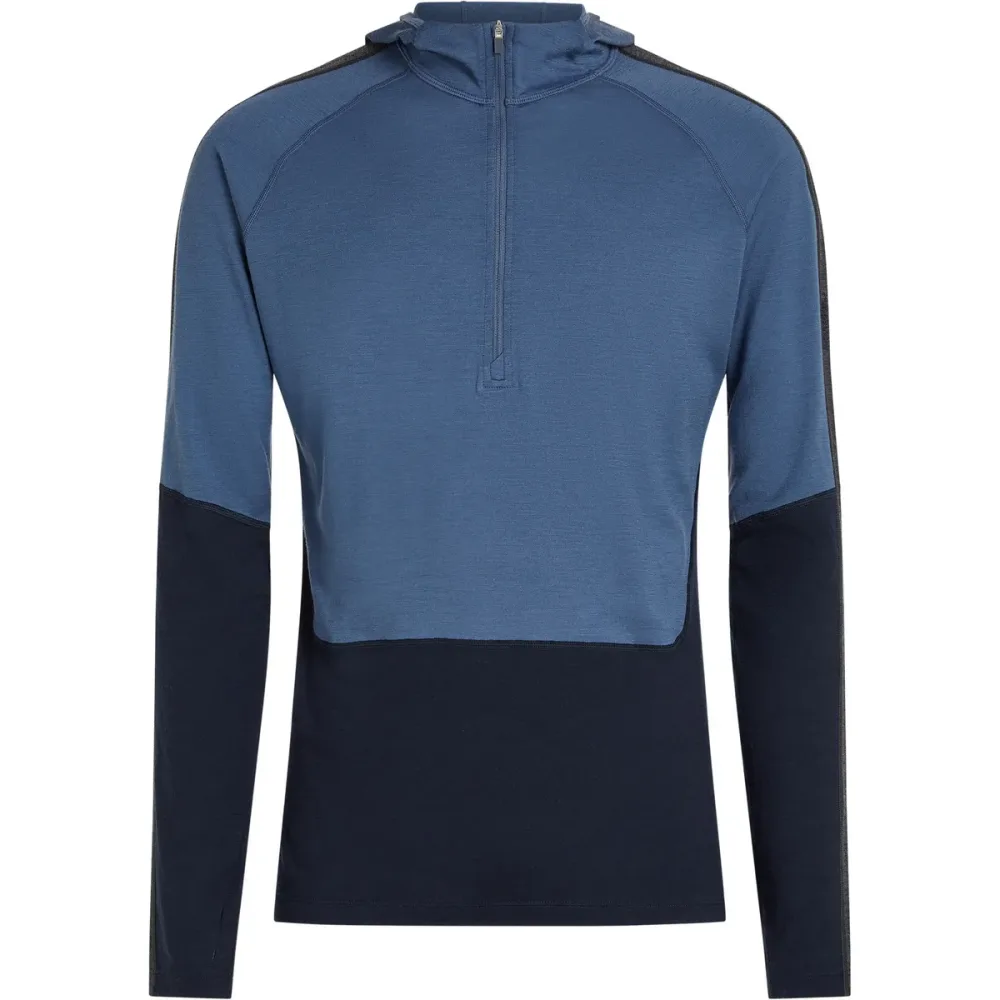 Icebreaker Herren Merino 200 Oasis+ Half Zip Hoodie Longsleeve