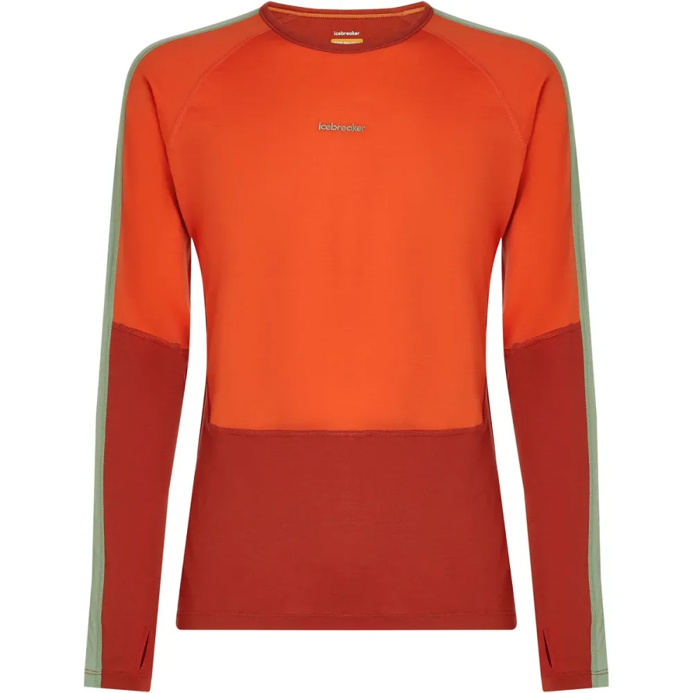 Icebreaker Herren Merino 200 Oasis+ Crewe Longsleeve