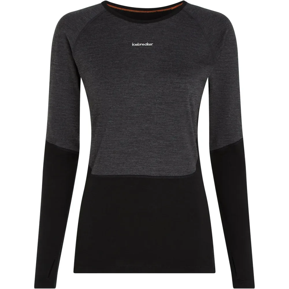 Icebreaker Damen Merino 200 Oasis+ Crewe Longsleeve