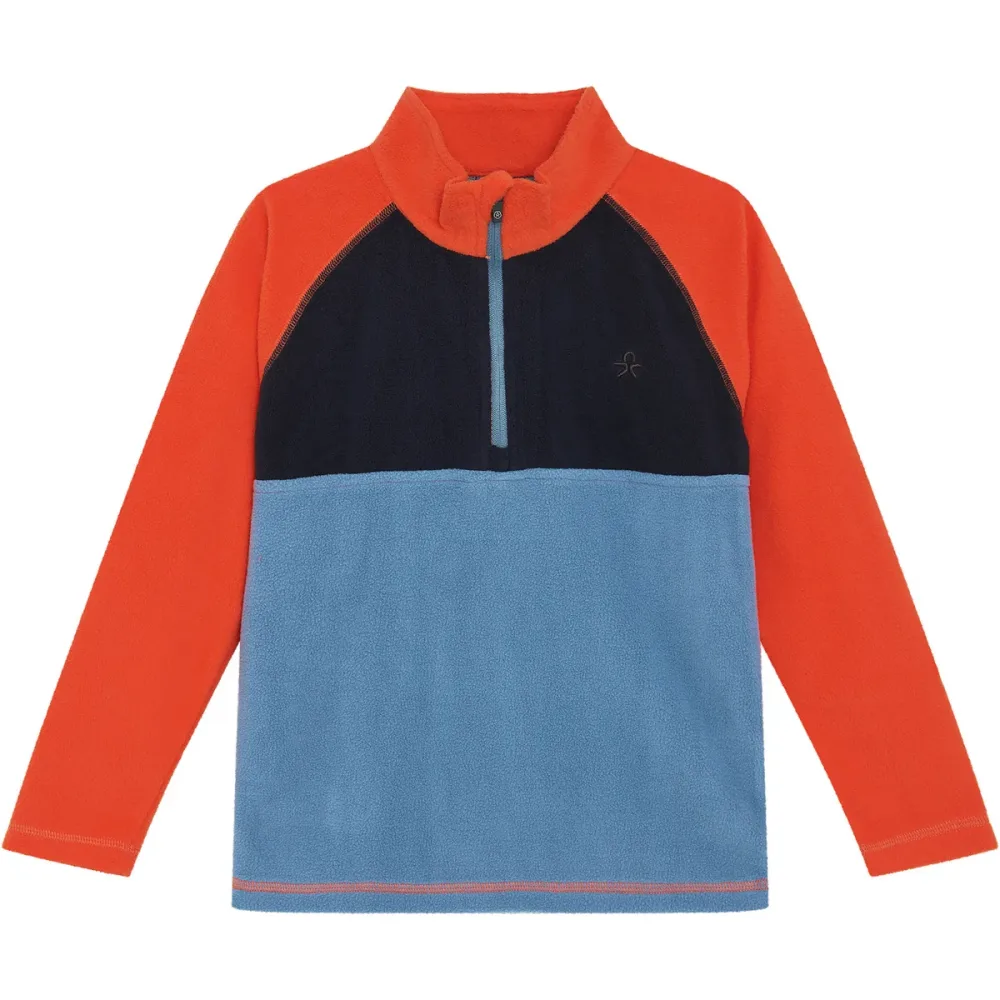 Color Kids Kinder Colorblock Fleece Pullover