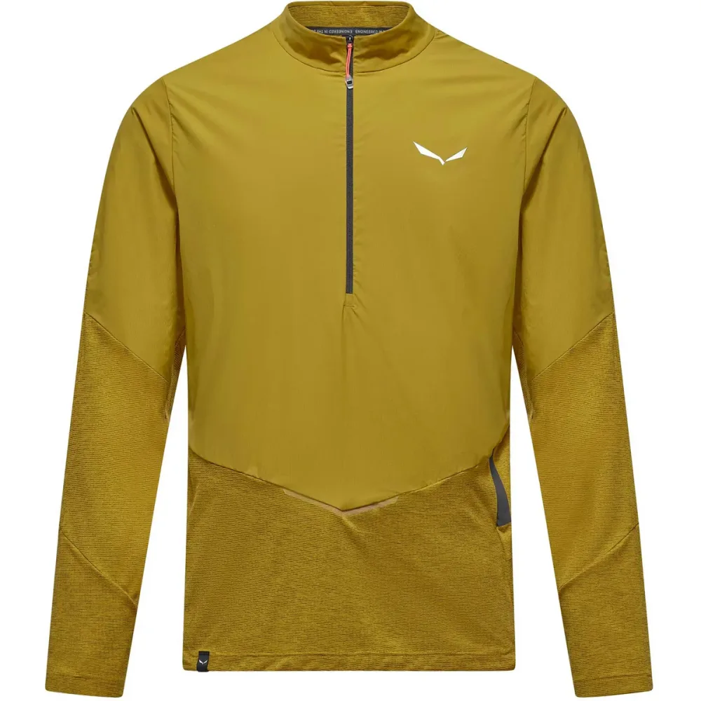 Salewa Herren Pedroc Dry Wind Half Zip Longsleeve