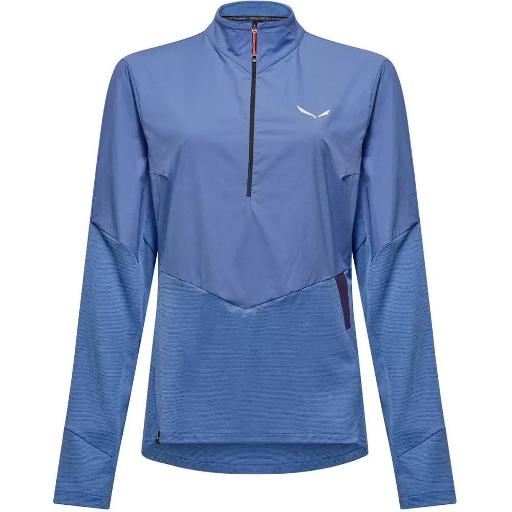 Salewa Damen Pedroc Dry Wind Half Zip Longsleeve