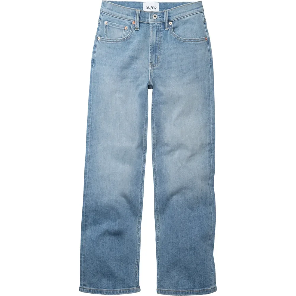 Duer Damen Performance Denim+ High Rise Straight Jeans