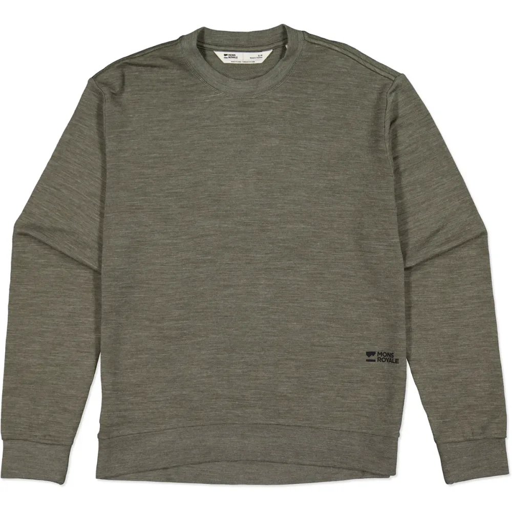 Mons Royale Damen Horizon Merino Crew Longsleeve