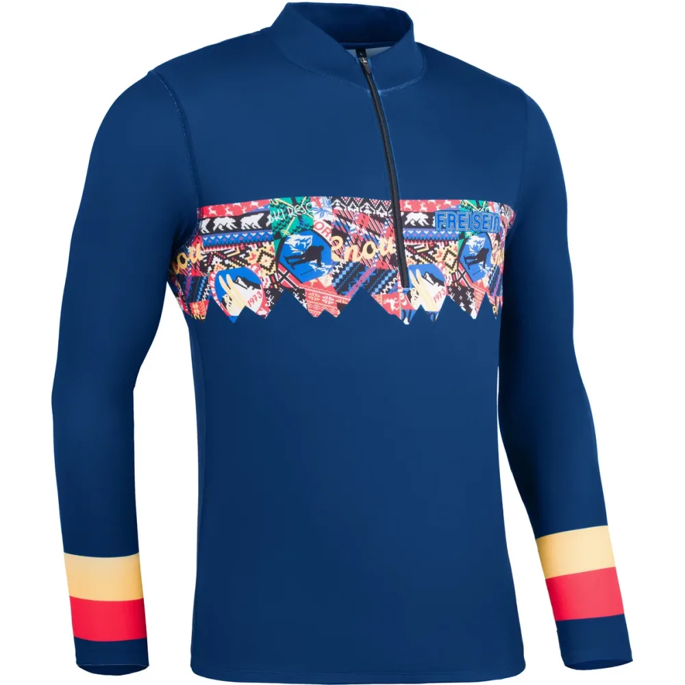 FreiSein Herren HerritageZip Longsleeve