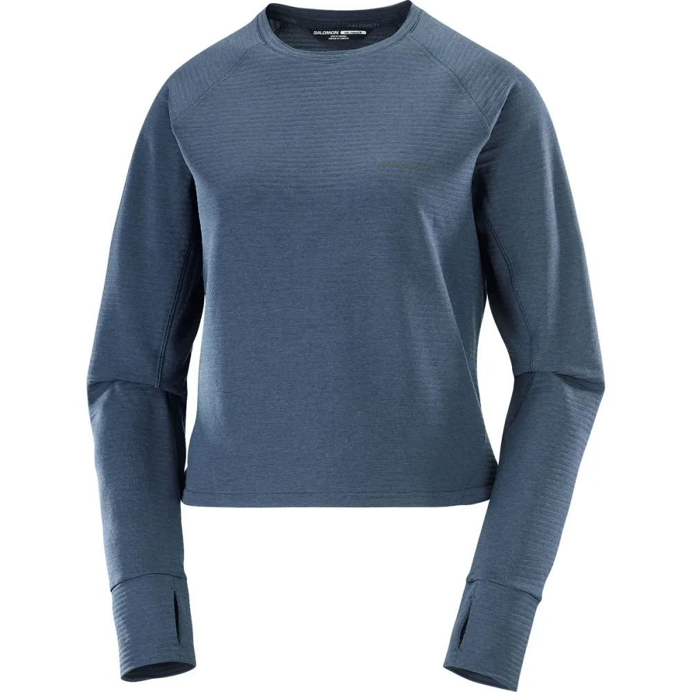 Salomon Damen Essential Lightwarm Crewneck Pullover