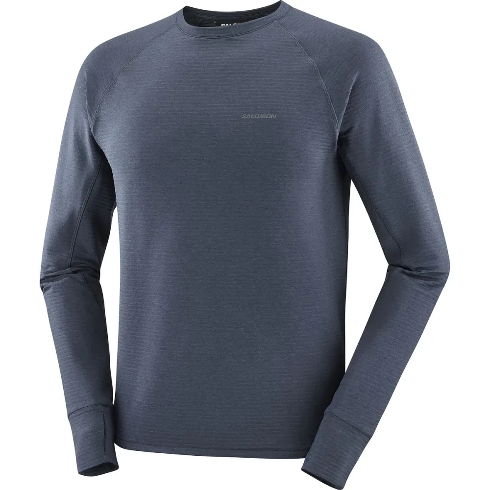 Salomon Herren Essential Lightwarm Crewneck Pullover