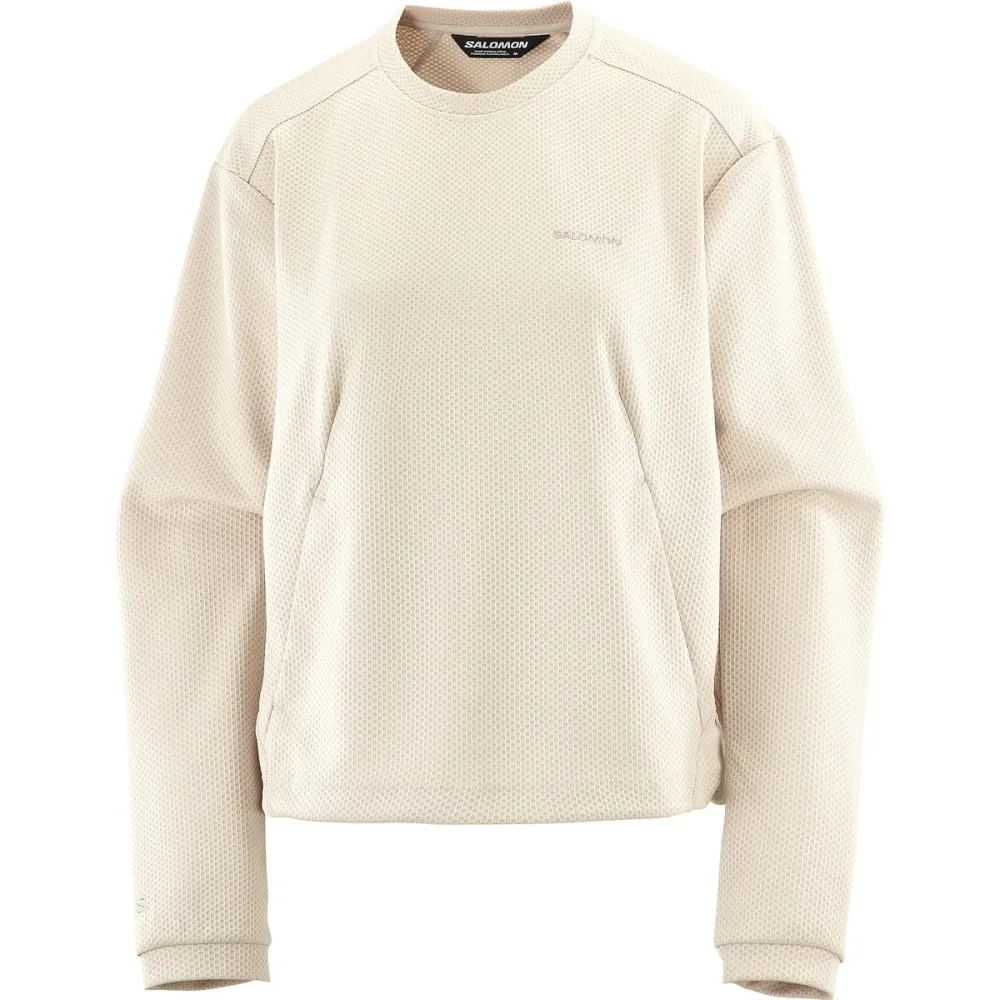 Salomon Damen Motomesh Crewneck Pullover
