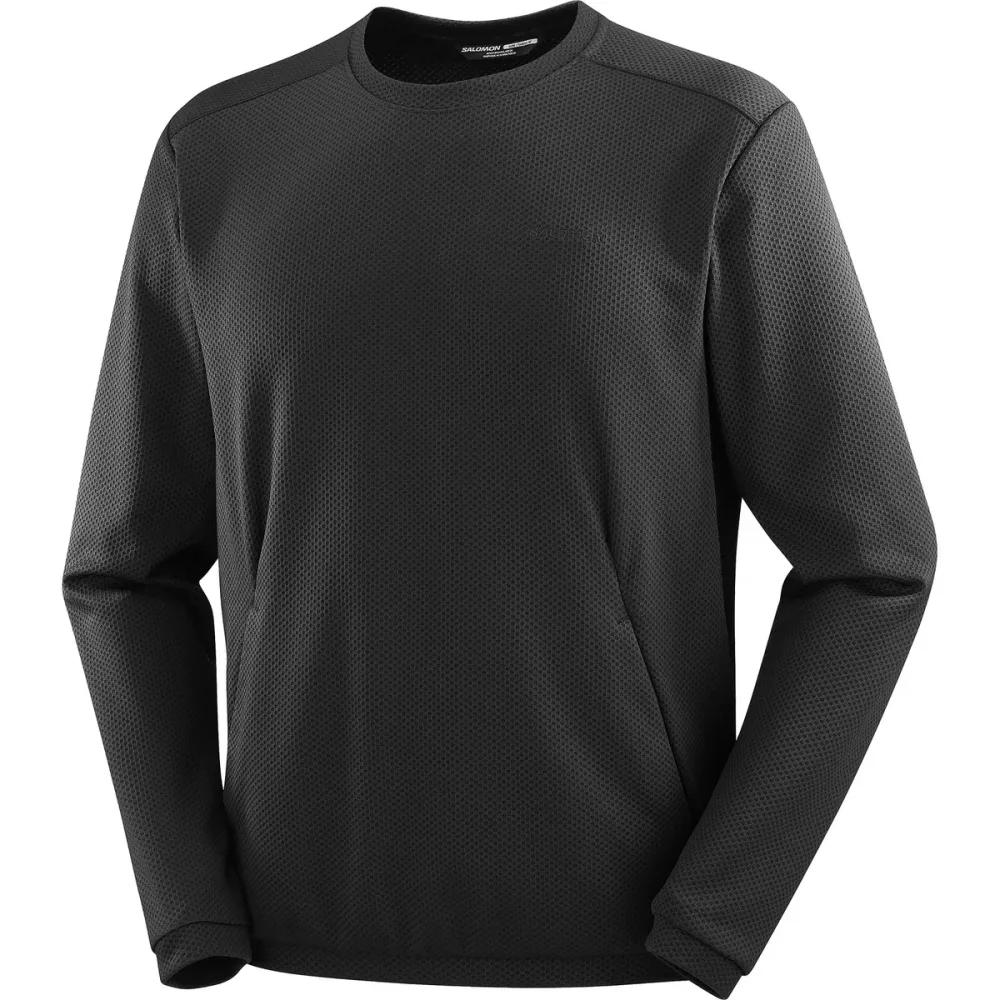 Salomon Herren Motomesh Crewneck Pullover