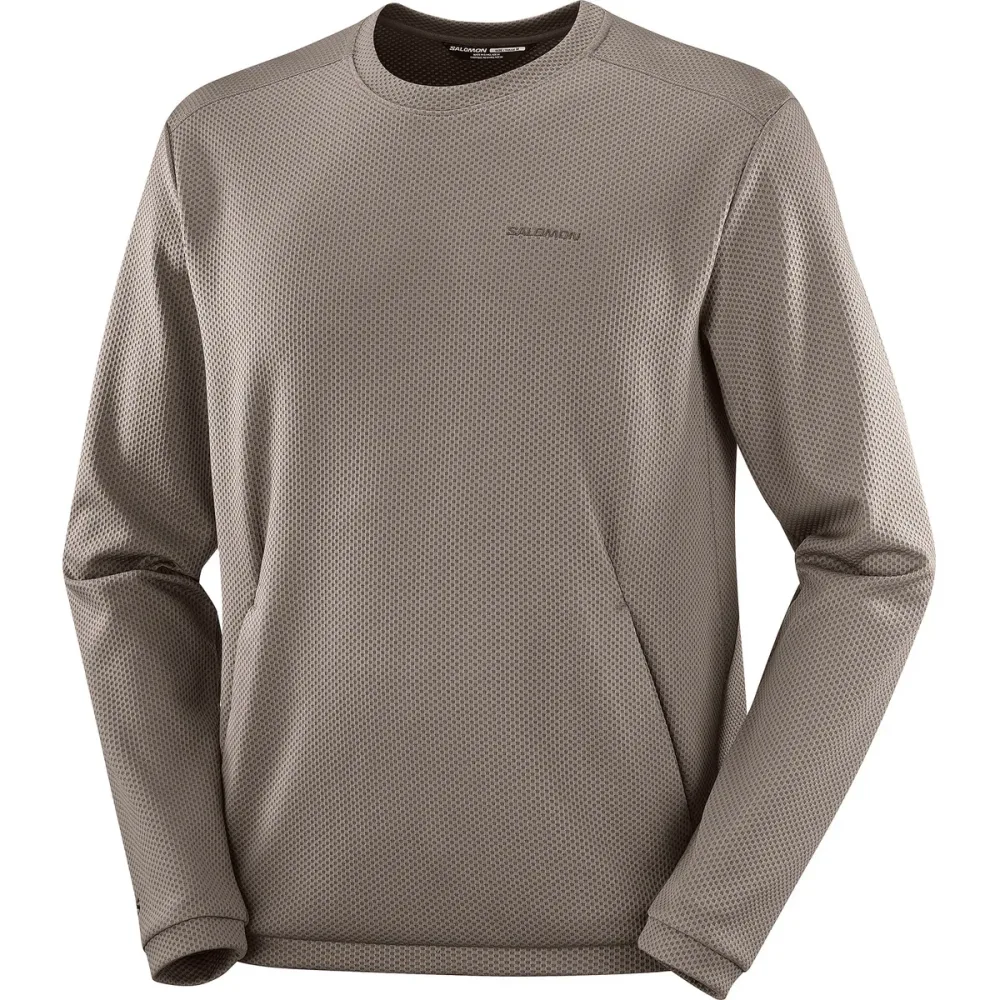 Salomon Herren Motomesh Crewneck Pullover