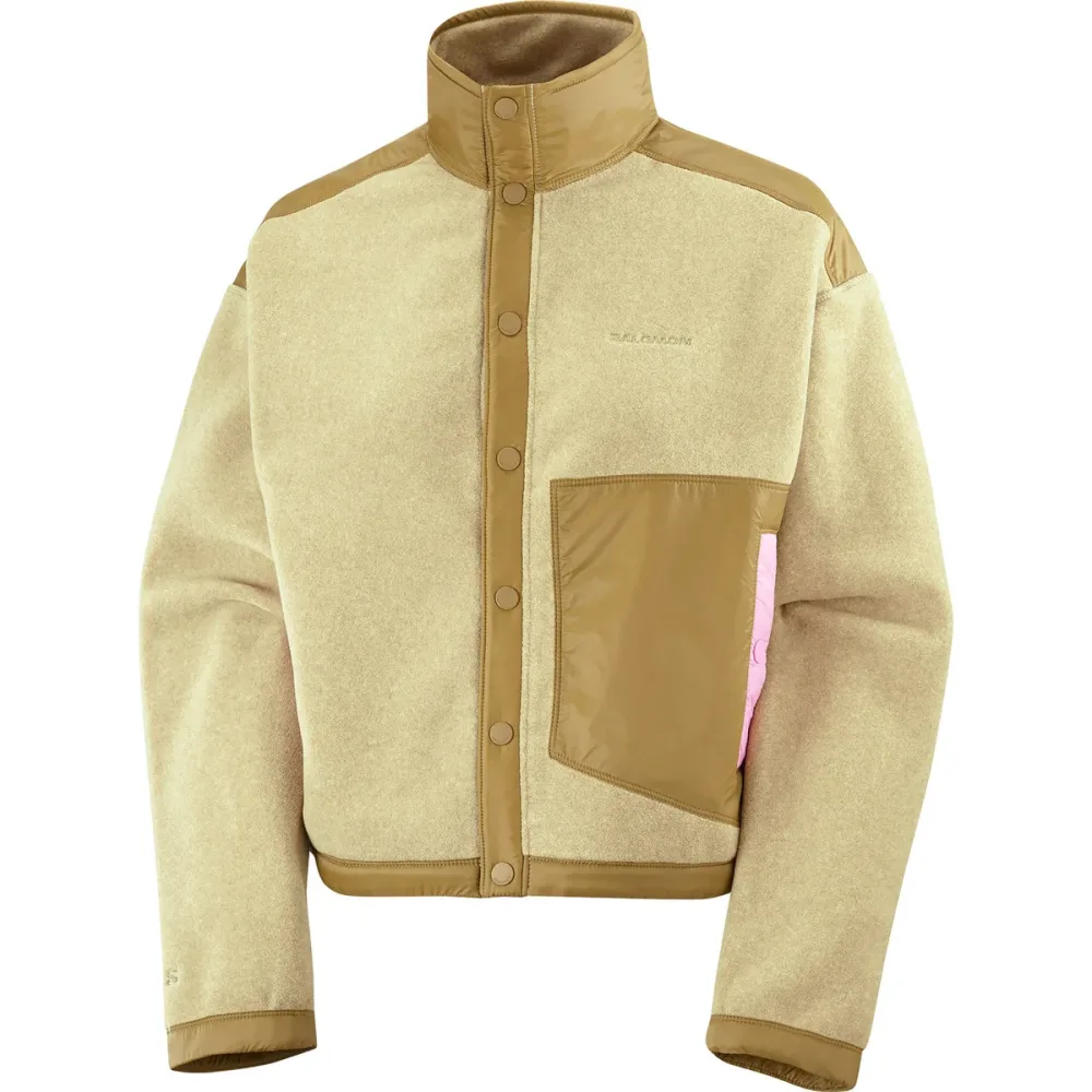 Salomon Damen Chroma Fleece Jacke