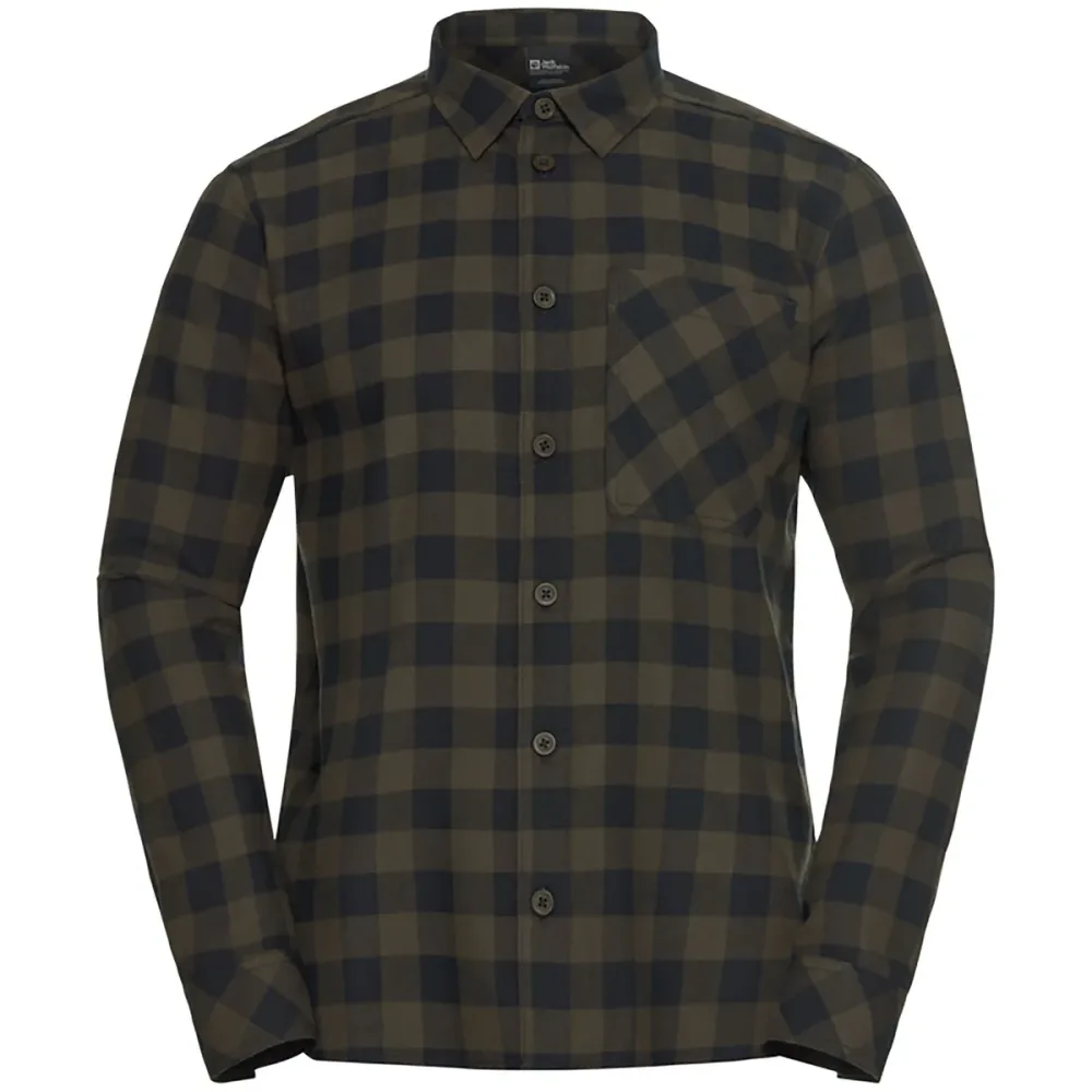 Jack Wolfskin Herren Lite Flannel Hemd