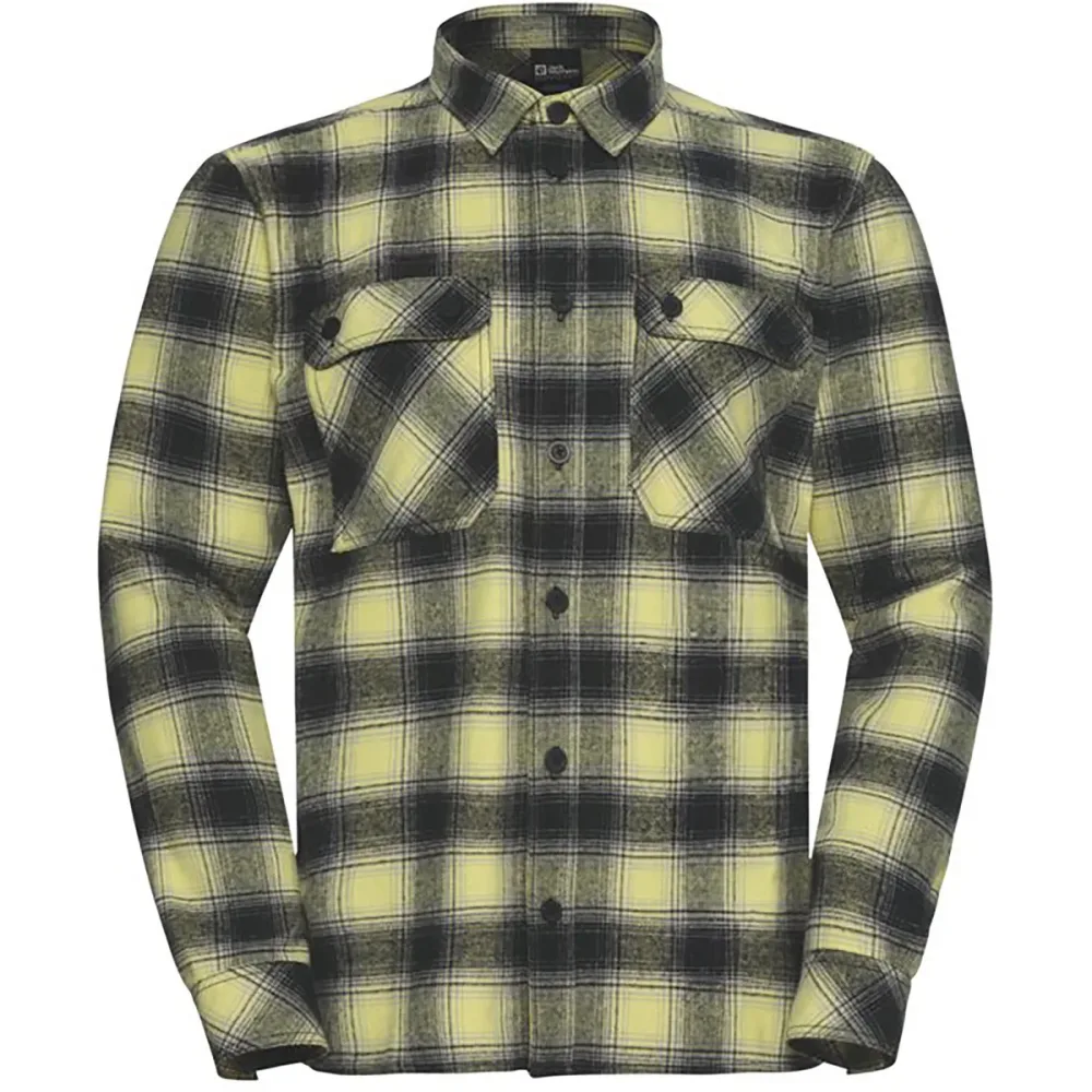 Jack Wolfskin Herren Baja Flannel Hemd