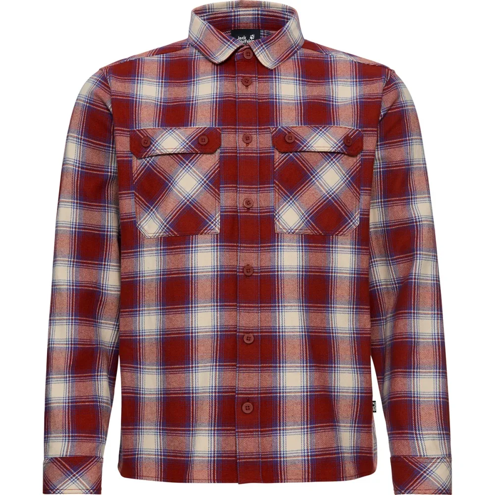 Jack Wolfskin Herren Baja Flannel Hemd