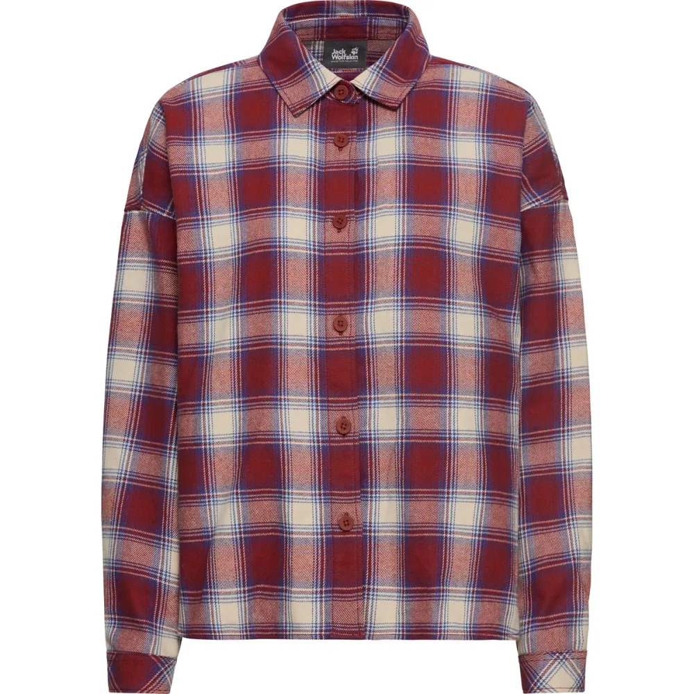 Jack Wolfskin Damen Baja Flannel Bluse